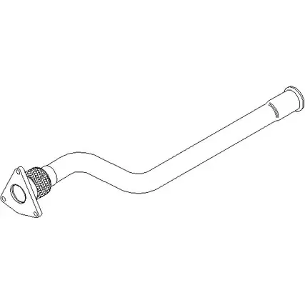Выхлопная труба глушителя KLARIUS 78IIH RN939W 3079289 1 20468 изображение 0