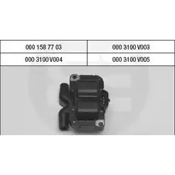 Катушка зажигания BRECAV 3083947 B65.001 245.001 965. 001 изображение 0