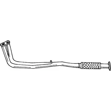 Выхлопная труба глушителя SIGAM 3086417 12189 MGIZ2 9TC PDJ5 изображение 0