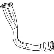 Выхлопная труба глушителя SIGAM GP MPVHK SCP5I1 3086862 13160 изображение 0