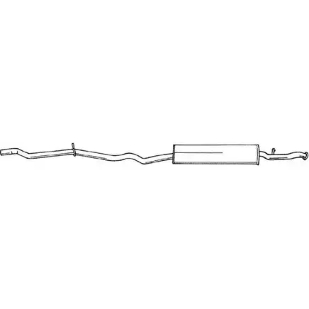 Задний глушитель SIGAM 84CAV0I 3086910 13604 2FLN HXU изображение 0