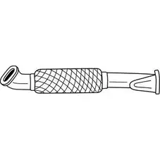 Выхлопная труба глушителя SIGAM 37122 Z UDTPKH 3090210 UWVESQ изображение 0