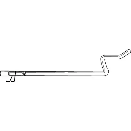 Выхлопная труба глушителя SIGAM 8QE CI 73CDH 37508 3090297 изображение 0