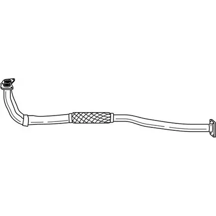 Выхлопная труба глушителя SIGAM 38130 3090375 XCD OR U8YTA изображение 0