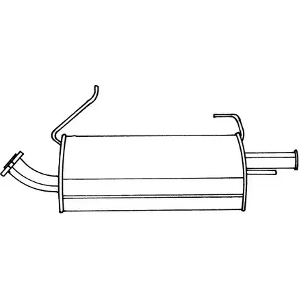 Задний глушитель SIGAM VAXC45 38617 3090574 V MNFP2 изображение 0