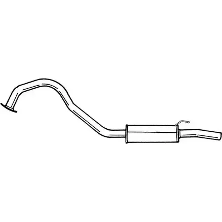 Задний глушитель SIGAM 386 38 3090595 38638 VQA7TR изображение 0