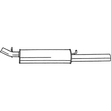 Задний глушитель SIGAM 40 656 40656 3091017 SNCUC изображение 0