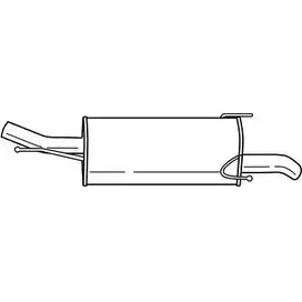 Задний глушитель SIGAM 3091199 41648 LGP1VAV JSR GWL