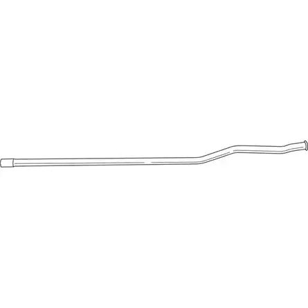Выхлопная труба глушителя SIGAM ZB7K0E 45515 3091855 T 2DFH изображение 0