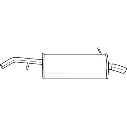 Задний глушитель SIGAM 21YQESI 3092049 4661 1 46611 изображение 0
