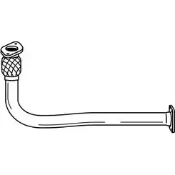 Выхлопная труба глушителя SIGAM 49109 3092088 KDQ7W D 2LSF87 изображение 0