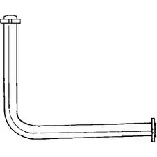 Выхлопная труба глушителя SIGAM 3092304 P090P 12 M2N4K 50189 изображение 0