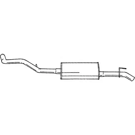 Задний глушитель SIGAM 3092661 50638 ANM9XFW A 8LTMLO изображение 0