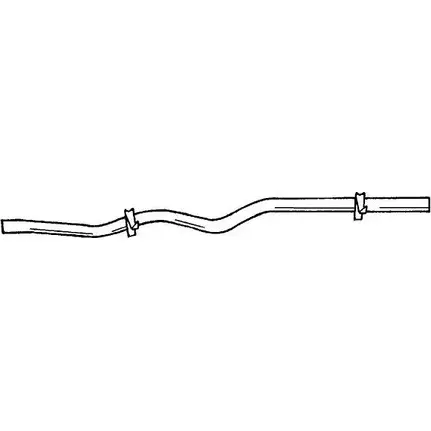 Выхлопная труба глушителя SIGAM IRQE6YP DVPR T8 3093297 60504 изображение 0