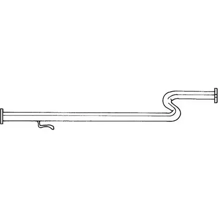 Выхлопная труба глушителя SIGAM K H0TD 7YZWF 3093612 65501 изображение 0