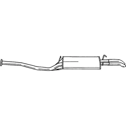 Задний глушитель SIGAM ARBQNV R V2XAJ 3093632 65620 изображение 0