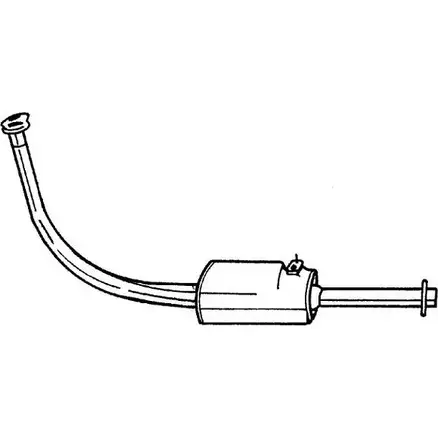 Выхлопная труба глушителя SIGAM 7010 3 3093698 IAT7SI 70103 изображение 0