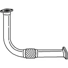 Выхлопная труба глушителя SIGAM 41N FN 3093966 74110 F0RJ4K изображение 0