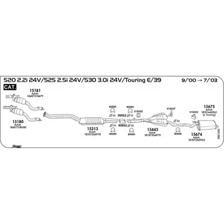 Гильза SIGAM 3094197 Z1JZ3X 90955 R G7ZL изображение 0