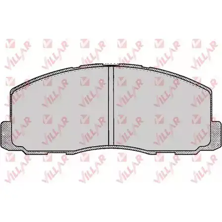 Тормозные колодки, дисковые, комплект VILLAR 626.0260 3101280 7175D271 2095 5