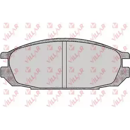 Тормозные колодки, дисковые, комплект VILLAR 626.0376 B626.0376 2009 8 3101388 изображение 0
