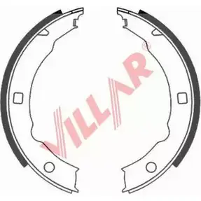 Тормозные колодки ручника, комплект VILLAR 5S4Y0 3104809 629.0795 7 JBIQK изображение 0