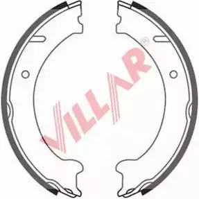 Тормозные колодки ручника, комплект VILLAR WHMS1 3104832 629.0829 T26 OB2 изображение 0