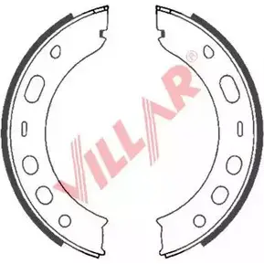 Тормозные колодки ручника, комплект VILLAR 3104851 629.0851 7YM EGG NGHXKQQ