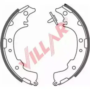 Тормозные колодки, комплект VILLAR DHGW5L 3104884 GB 433XK 629.0893