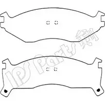 Тормозные колодки, дисковые, комплект IPS PARTS IBD-1056 0 0000000000000000000000000000021807 3105300 TM7EC изображение 0