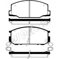 Тормозные колодки, дисковые, комплект IPS PARTS 0000000000000000000000000000021 250 Y0GXZE7 IBD-1231 3105384 изображение 0