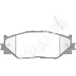 Тормозные колодки, дисковые, комплект IPS PARTS IBD-1289 3105417 RPWM R HKJA6G изображение 0
