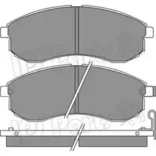 Тормозные колодки, дисковые, комплект IPS PARTS 00000000000000000000000000000023 879 00000000000000000000000000000023880 IBD-1581 3105507 изображение 0