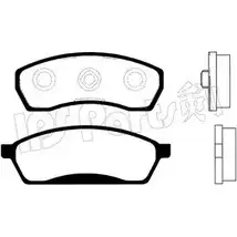 Тормозные колодки, дисковые, комплект IPS PARTS IBD-1798 3105544 1JEHB 57DW 6Z изображение 0