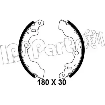 Тормозные колодки IPS PARTS IBL-4808 3105824 W 31LF WBQPB1 изображение 0