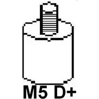 Генератор DRI 3113646 2113861502 MY6QX 3T0 4W