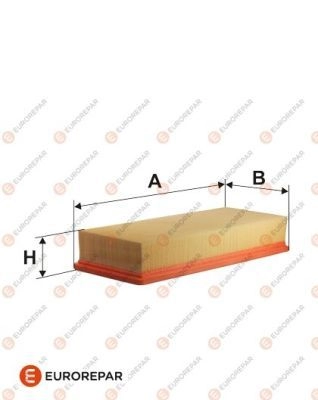 Воздушный фильтр EUROREPAR VOLCB 3 BK3H 1424255392 1611154980 изображение 0