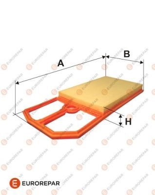 Воздушный фильтр EUROREPAR 1424255757 BM HCY 7G27PR 1612866780