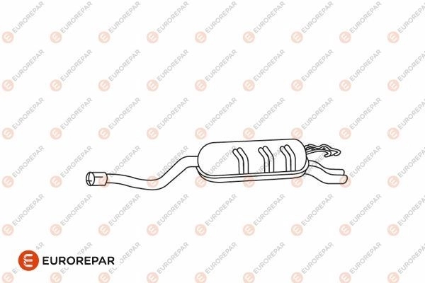 Резонатор EUROREPAR E12886N ZPKT H 1424960323 YCUU3A8