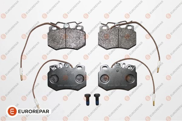 Тормозные колодки, дисковые, комплект EUROREPAR 4 Y15M 1617248380 1424560053 AZPCDT изображение 0