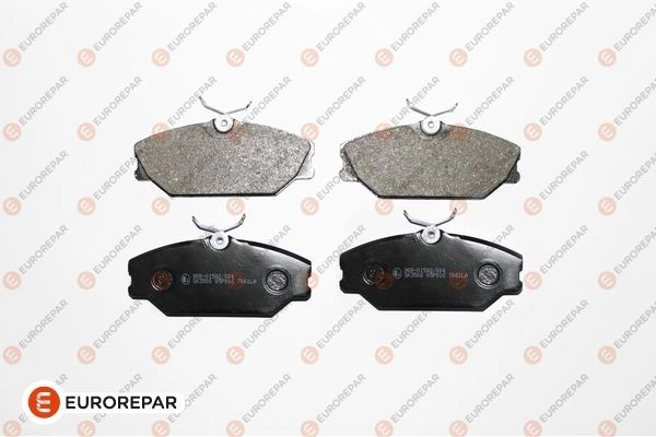 Тормозные колодки, дисковые, комплект EUROREPAR XSU9Q8 1617251880 BCB 0G 1424560083
