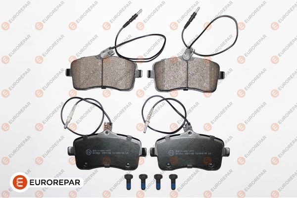 Тормозные колодки, дисковые, комплект EUROREPAR K AC56V PH8ZJL1 1424560153 1617259480