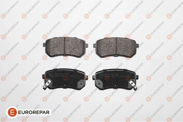 Тормозные колодки, дисковые, комплект EUROREPAR LFVM4QF 1424560248 1617269880 4DI5 JO