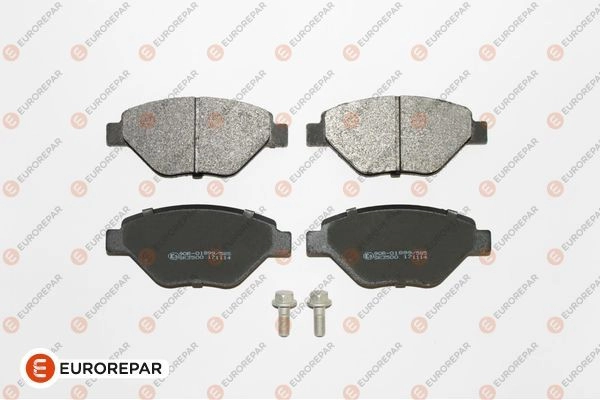 Тормозные колодки, дисковые, комплект EUROREPAR 1424560249 B0951 TTC3Y G6 1617269980