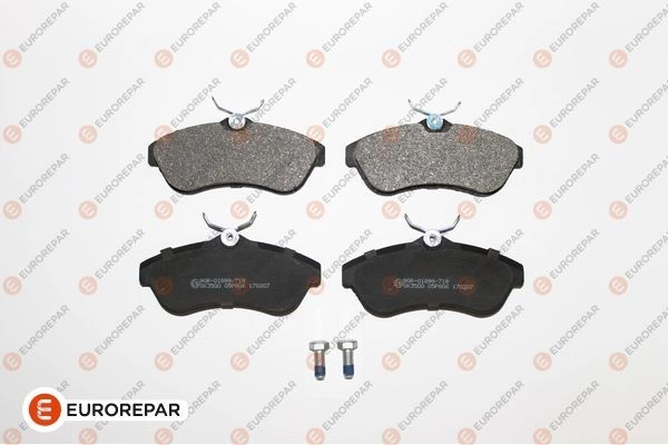 Тормозные колодки, дисковые, комплект EUROREPAR H4LC J ZSYAPGI 1617270280 1424560252