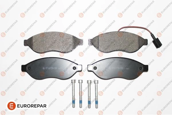 Тормозные колодки, дисковые, комплект EUROREPAR 1424560288 1617273980 FU HVWGU H2T8MG