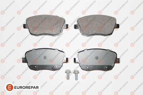 Тормозные колодки, дисковые, комплект EUROREPAR 1424560291 E0P7 Y 1617274380 BXHPZ