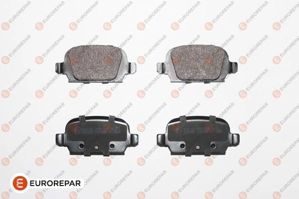 Тормозные колодки, дисковые, комплект EUROREPAR 1617276180 1424560308 RKWHDV W 7JV4EE