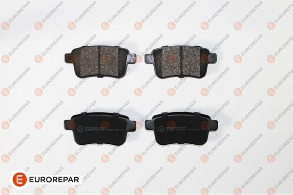 Тормозные колодки, дисковые, комплект EUROREPAR 3BBDYJS 1617285980 1GD LQ 1424560398
