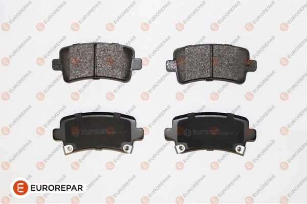 Тормозные колодки, дисковые, комплект EUROREPAR 1617287180 1424560410 VC 85D 3T9FS